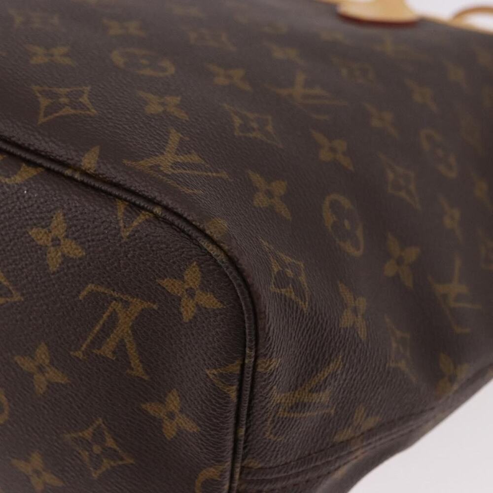 Louis Vuitton Monogram Neverfull MM Tote Bag Brown - Picture 10 of 12